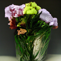 Flower layout sample