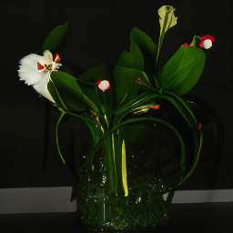 Flower layout sample
