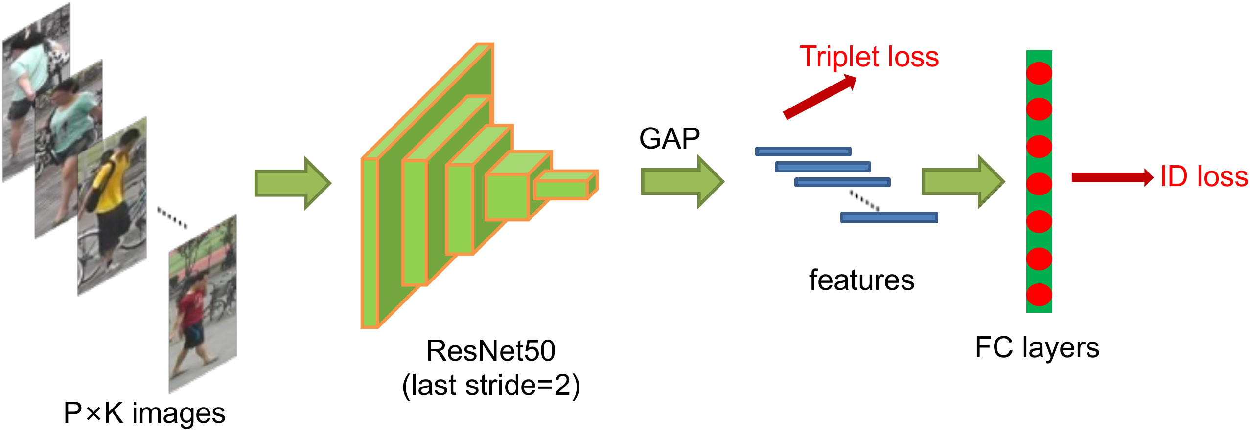 The pipeline of the standard baseline