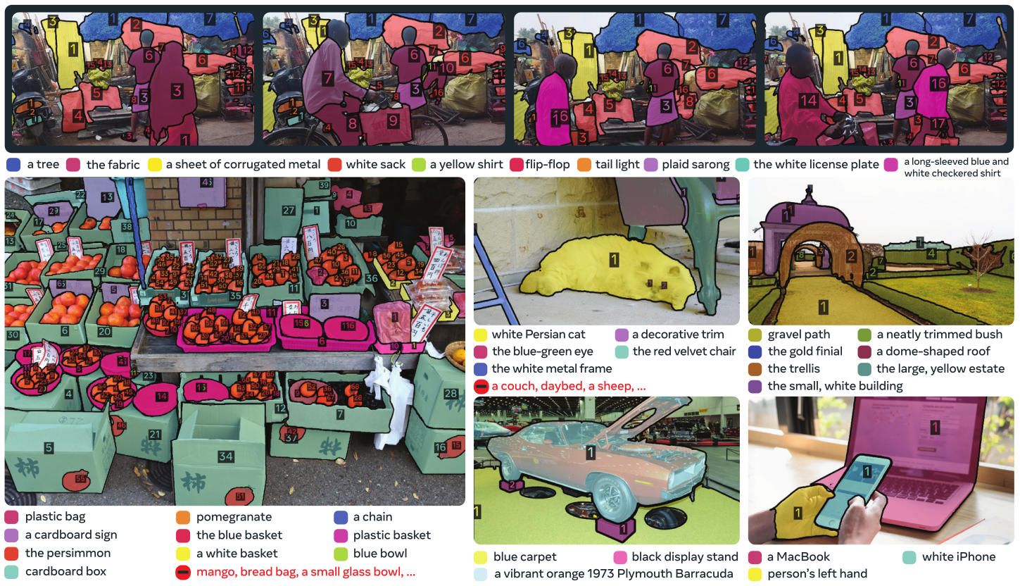 Examples from the SA-Co dataset